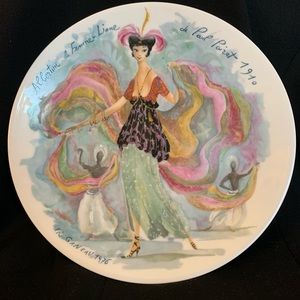 D’Arceau Limoges Les Femme du Siecle 1910 Plate